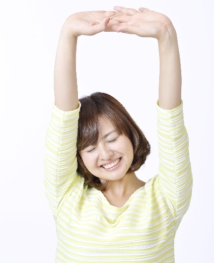 施術を受けて変化を感じている様子